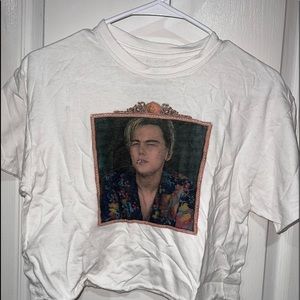 DiCaprio Crop Tshirt